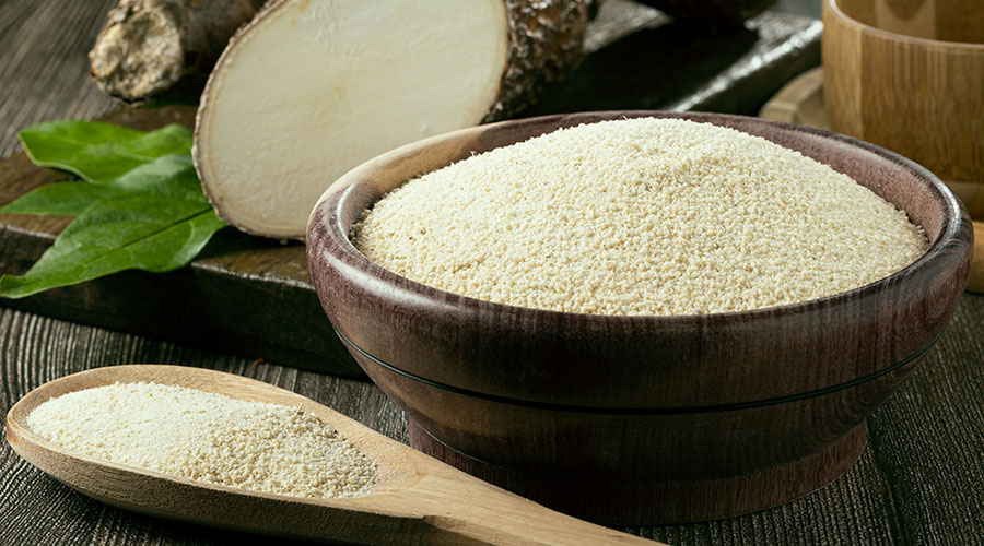 Benefícios da farinha de mandioca: a farinha versátil.