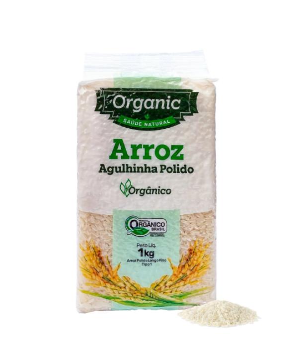 Arroz Agulhinha Polido Orgânico