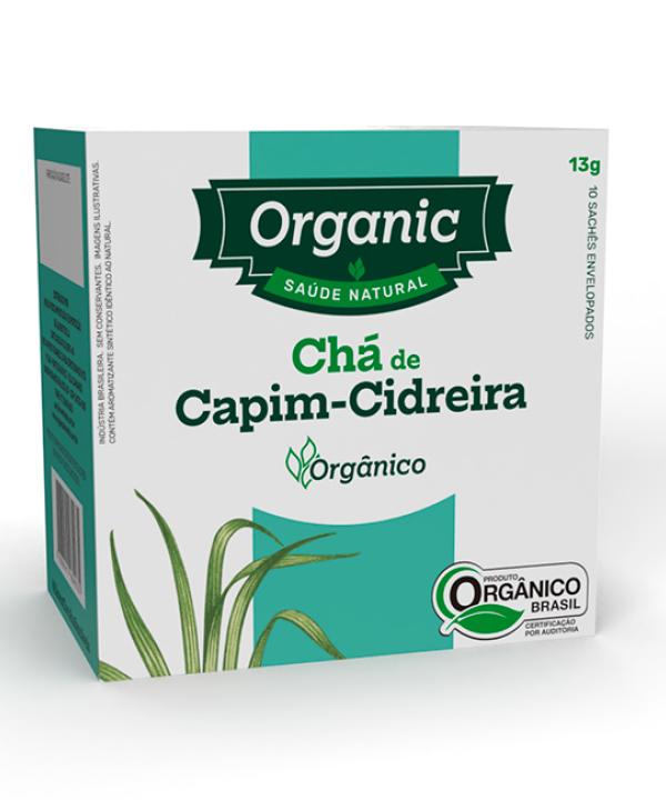Chá de Capim-Cidreira Orgânico: calmante e digestivo